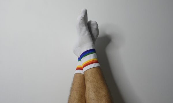Chaussettes Blanche Taille unique – Image 3