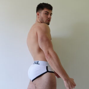 Slip Blanc S/M