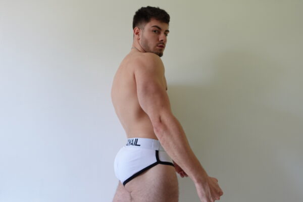 Slip Blanc S/M